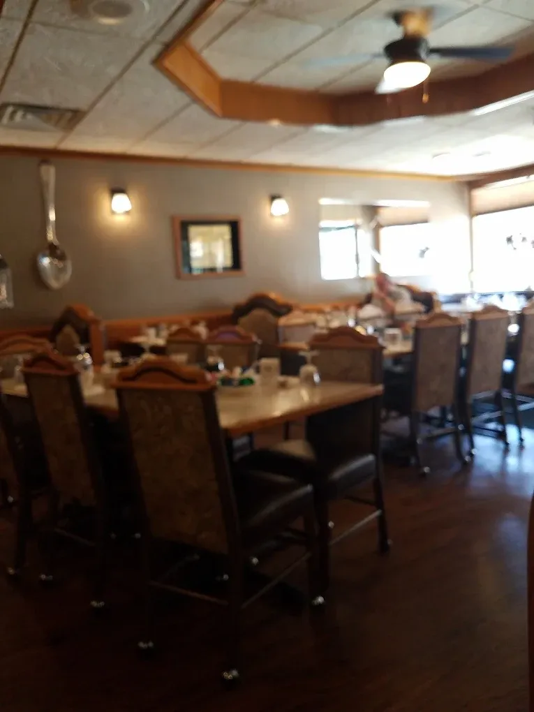 The comfortable dining room at Marengo Cafe